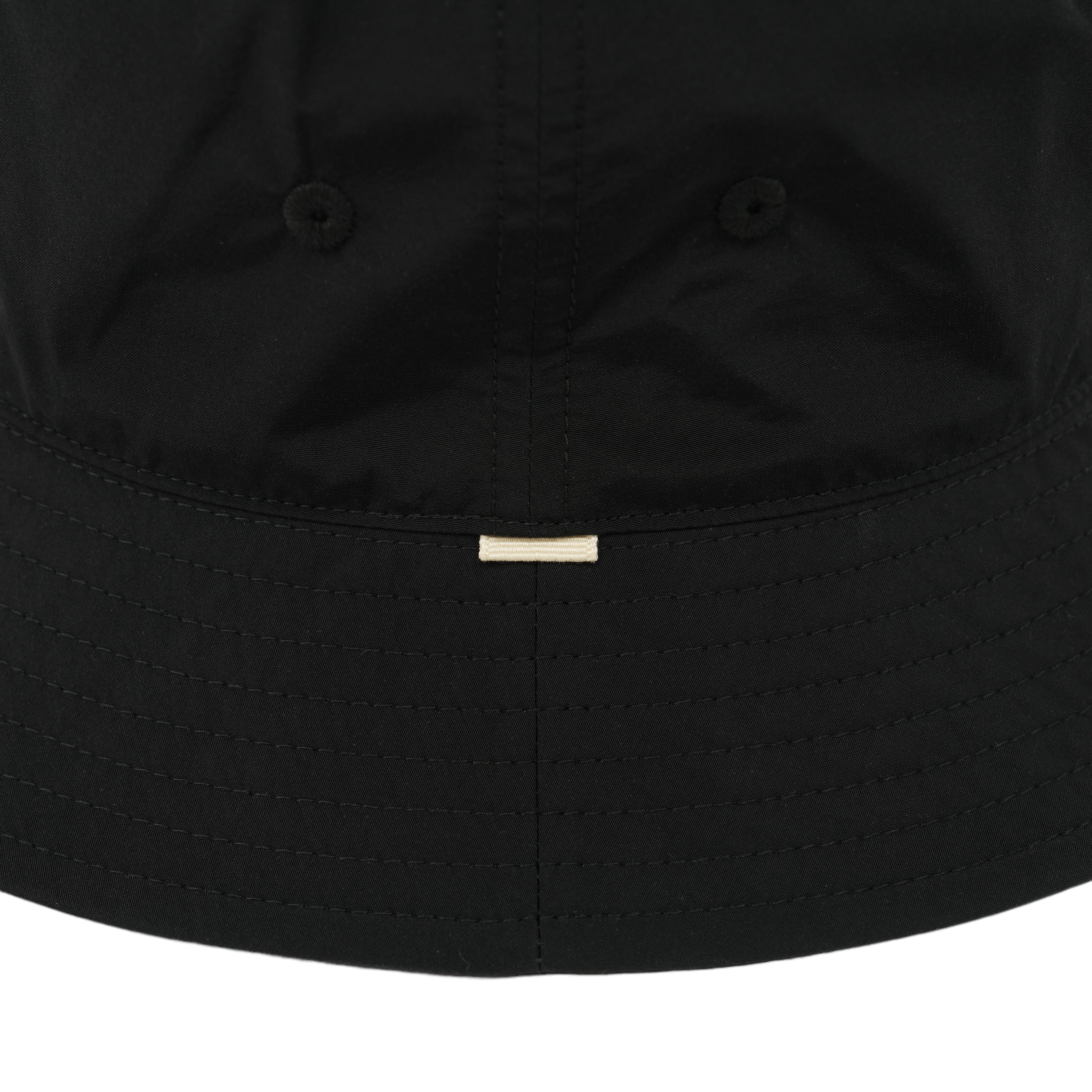 Cotton Nylon Water-Repellent Bucket Hat (black) | OVY