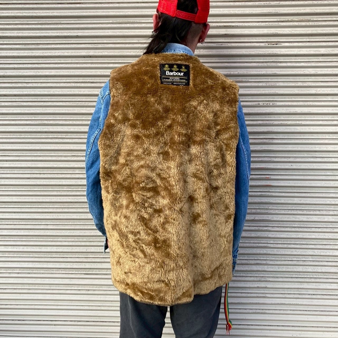 90s Barbour Liner Vest バブアー ライナーベスト ヴィンテージ 英国
