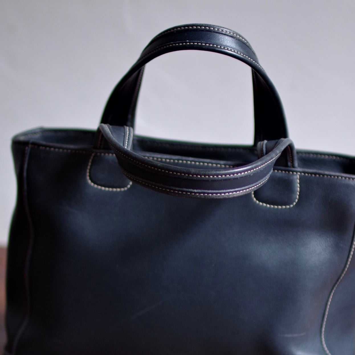 Old Coach Tote Bag / USED オールドコーチ レザー トート バッグ 古着