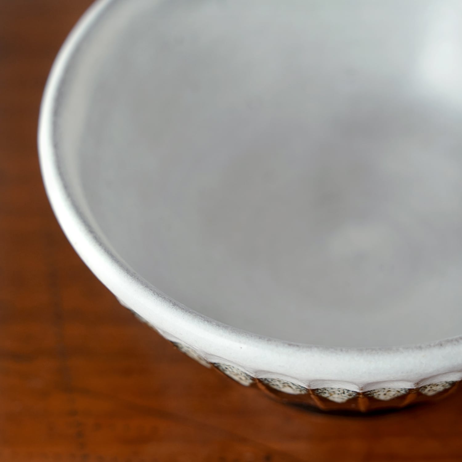 俊彦窯 しのぎ手飯茶碗 掛け分け 丹波立杭焼 兵庫県【清水俊彦】【伝統