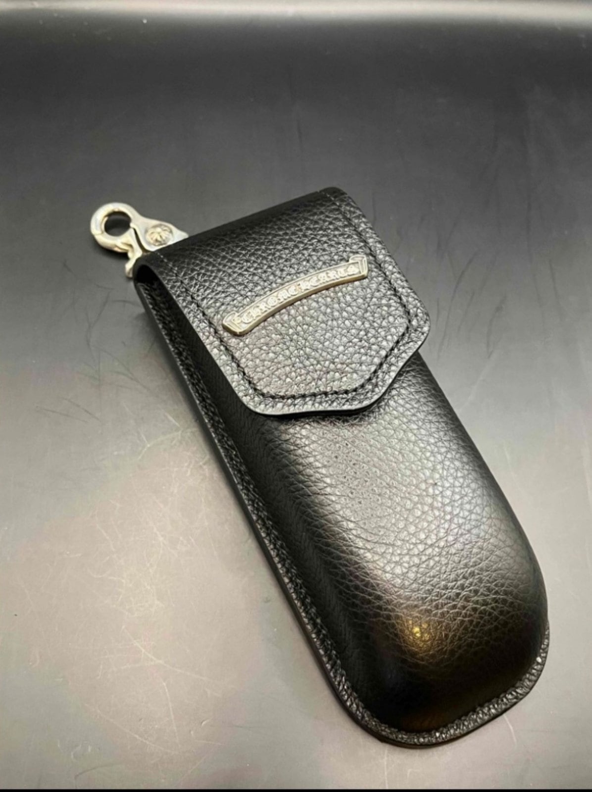 CHROME HEARTS クロムハーツ レザーアイウェアケース オーダーカスタム