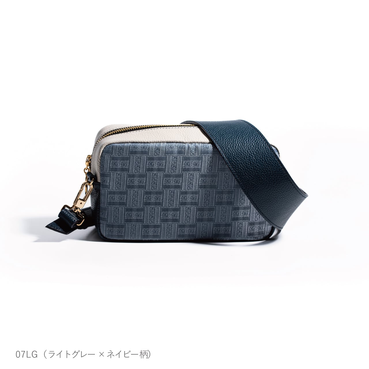 CROSS BODY BAG【日本製】【本革×博多織】クロスボディバッグ | yuEN