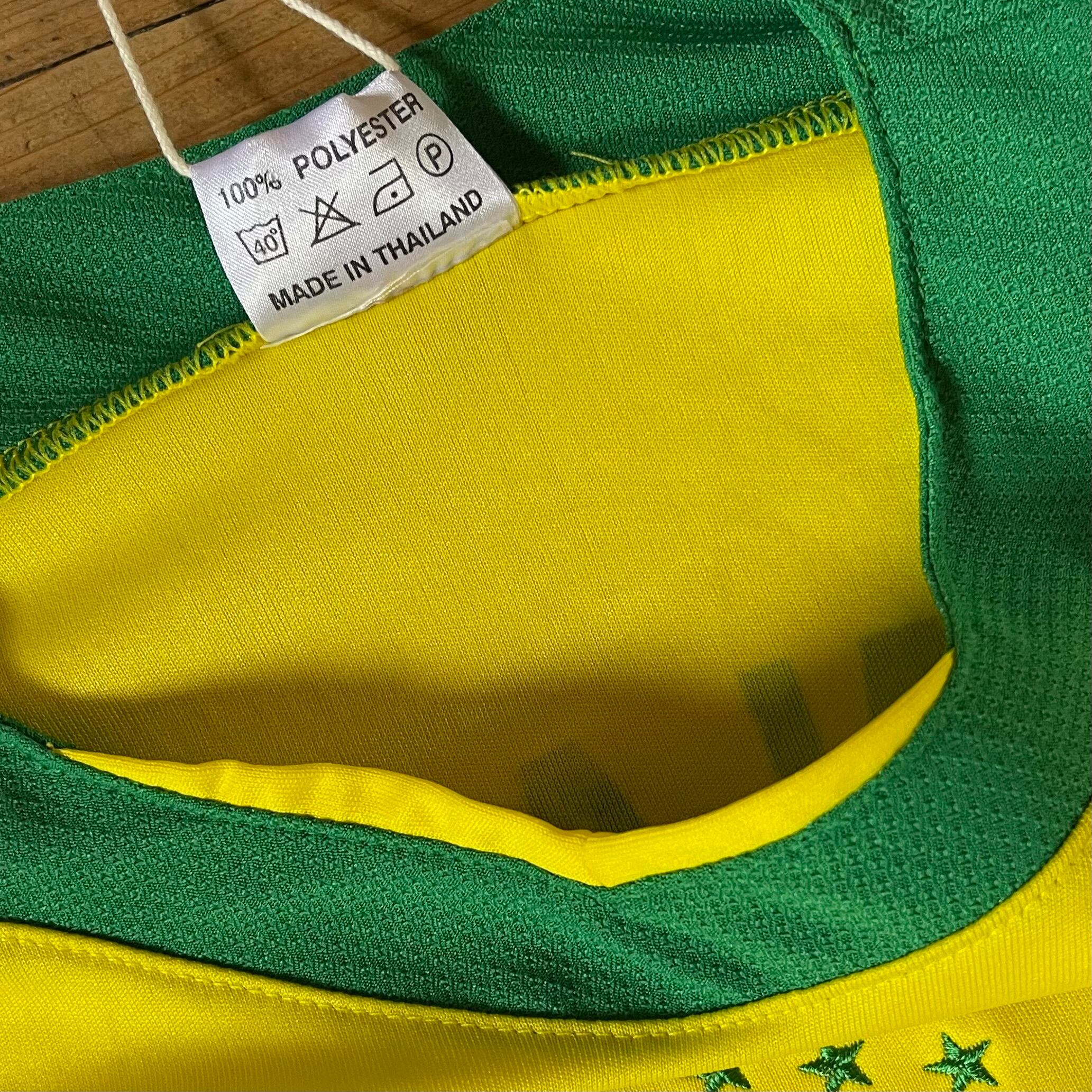 2004 ブラジル代表ユニフォームロナウド #9 サッカー Brazil セレソン