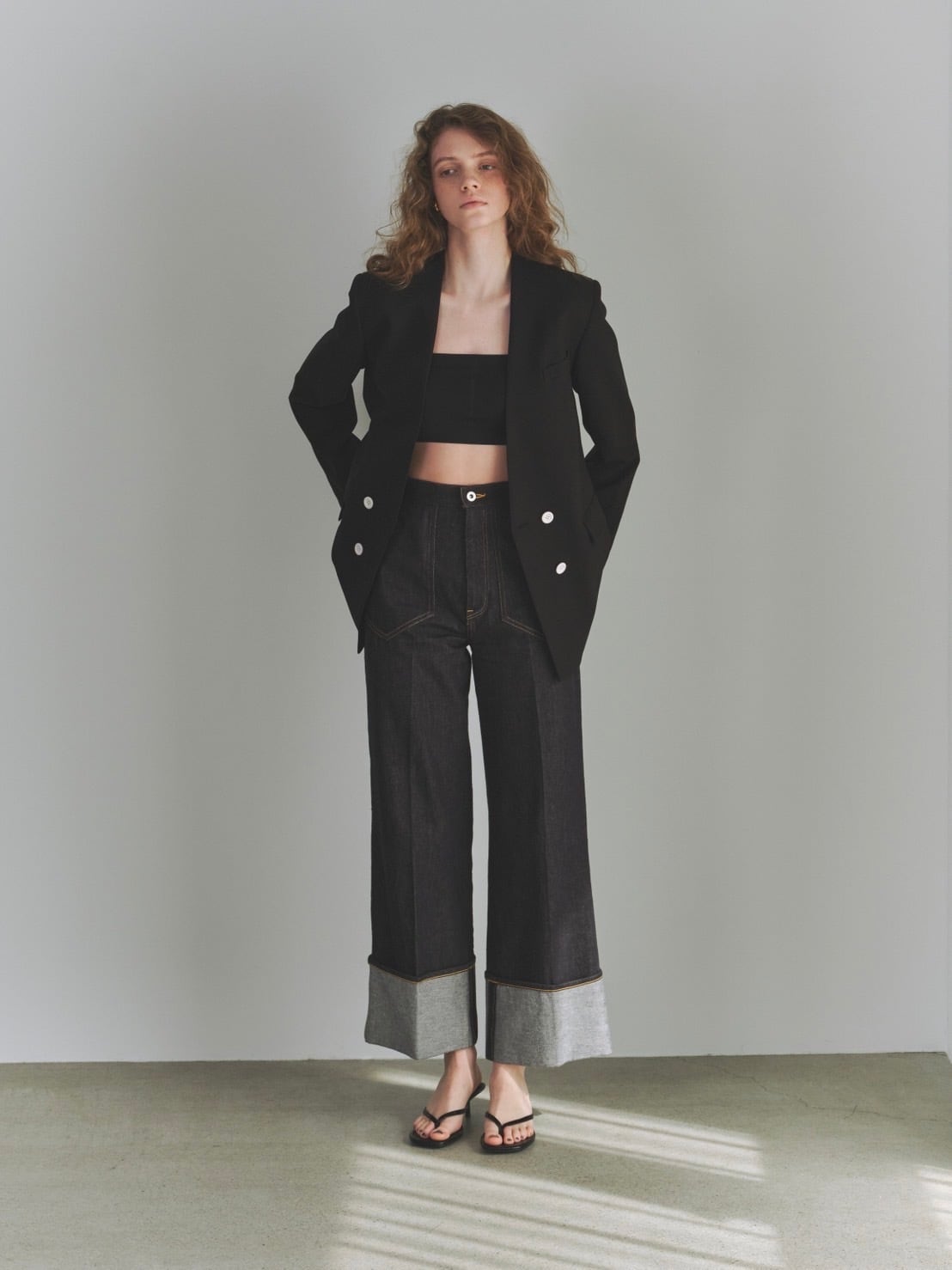 ロールアップデニム Laetitia | Cygne