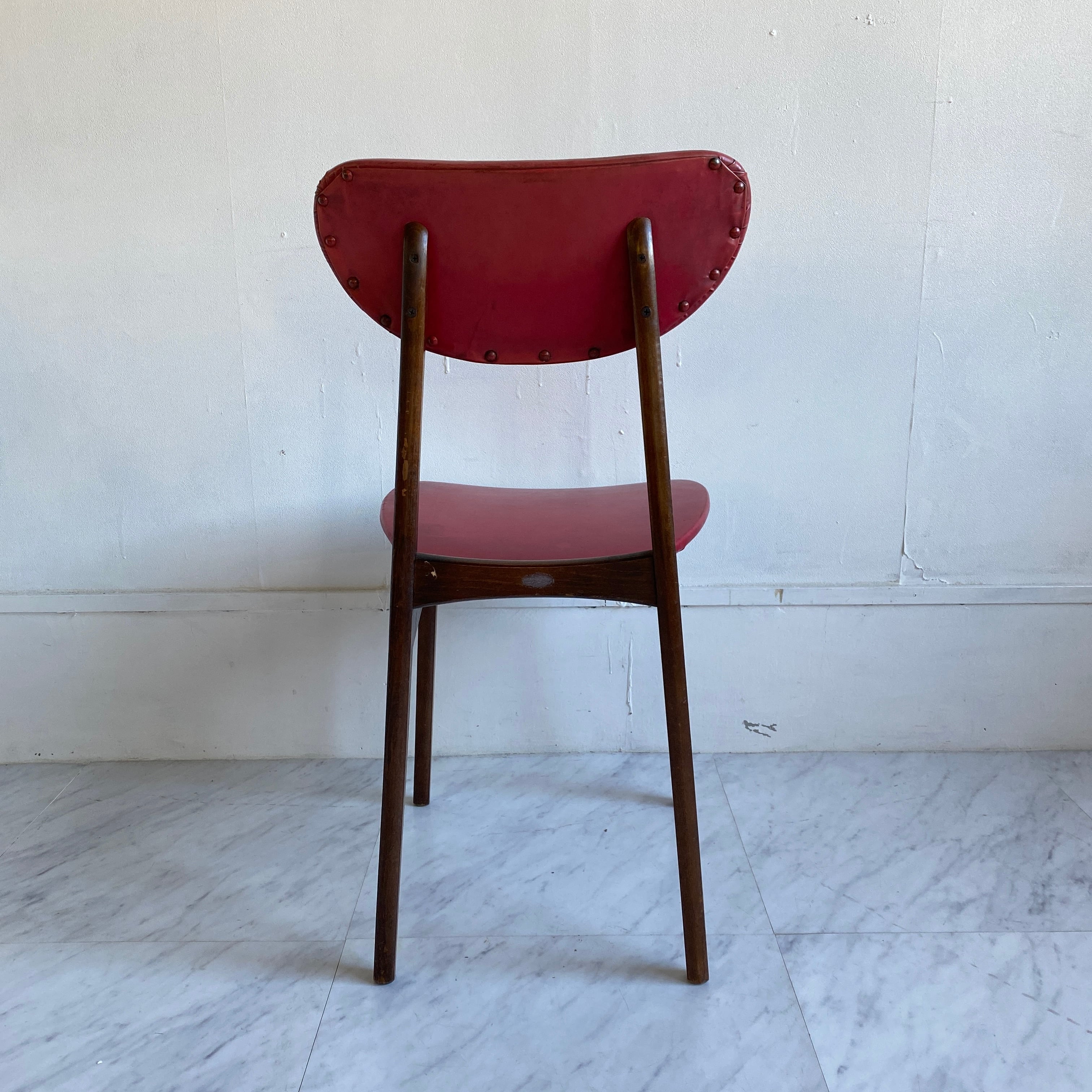 昭和レトロ ヴィンテージ ダイニングチェア 木製椅子 | reberry