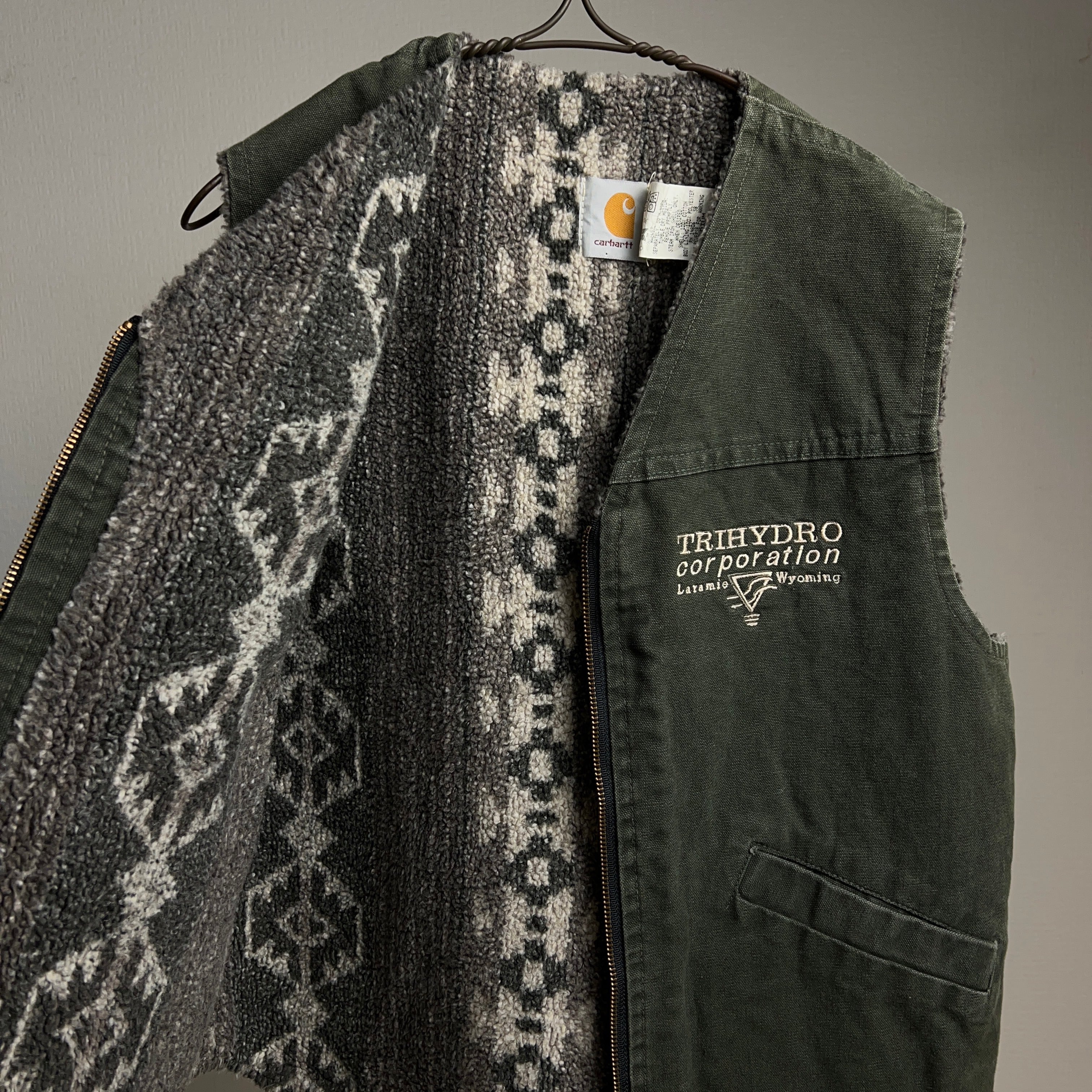 80's~90's “Carhartt” Duck Vest USA製 SIZE M 80年代 90年代