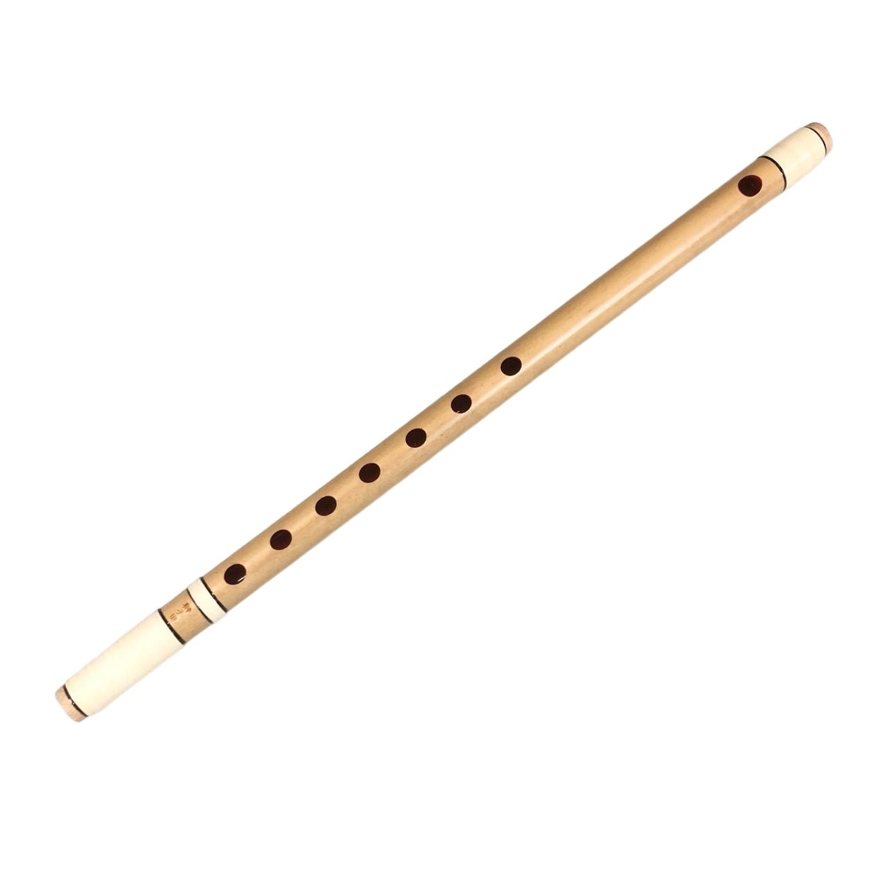 篠笛 六本調子6穴 獅子田 竹渓 藤両巻 古典調 | 中島屋太鼓店