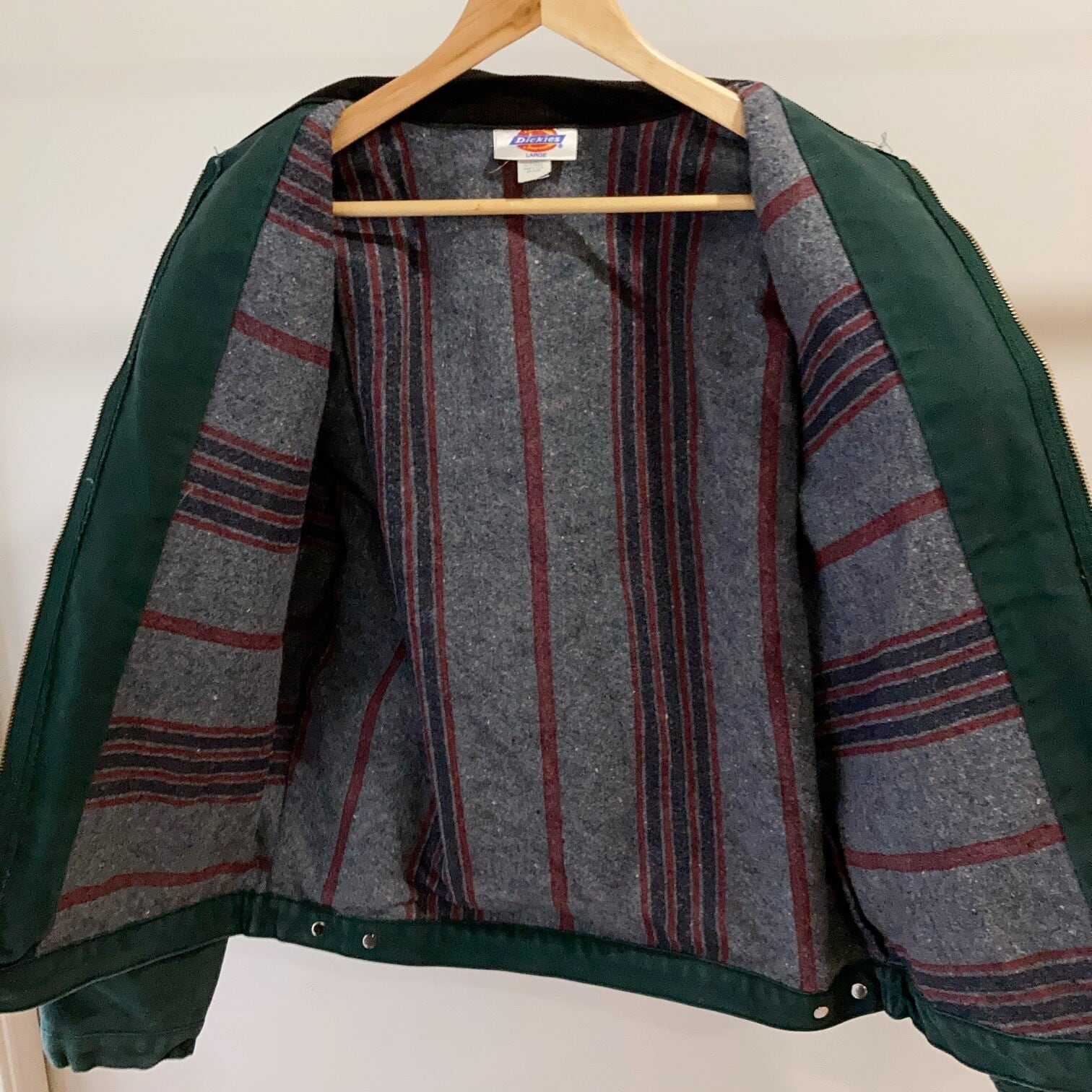 90's Dickies ダックデトロイトジャケット グリーン 【1218A46