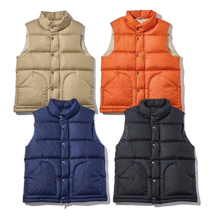 SIERRA DESIGNS シエラデザインズ ZIP DOWN VEST ジップダウンベスト