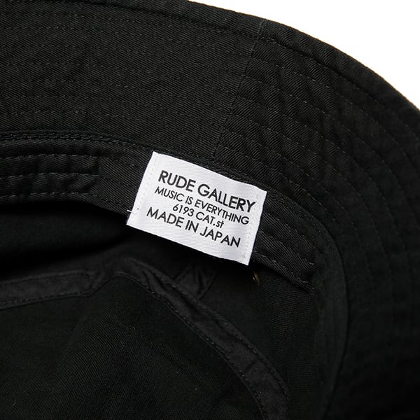 RUDE GALLERY】ルードギャラリー MADE IN MUSIC BUCKET HAT バケット