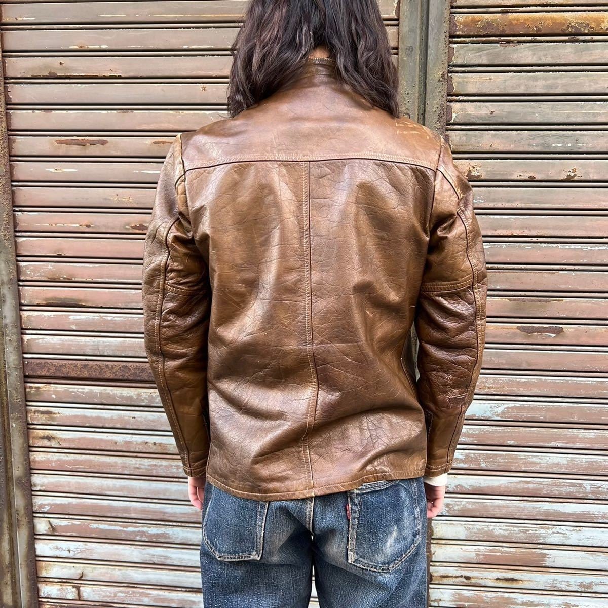 60s 70s Harley-Davidson シングルライダース ジャケット レザー