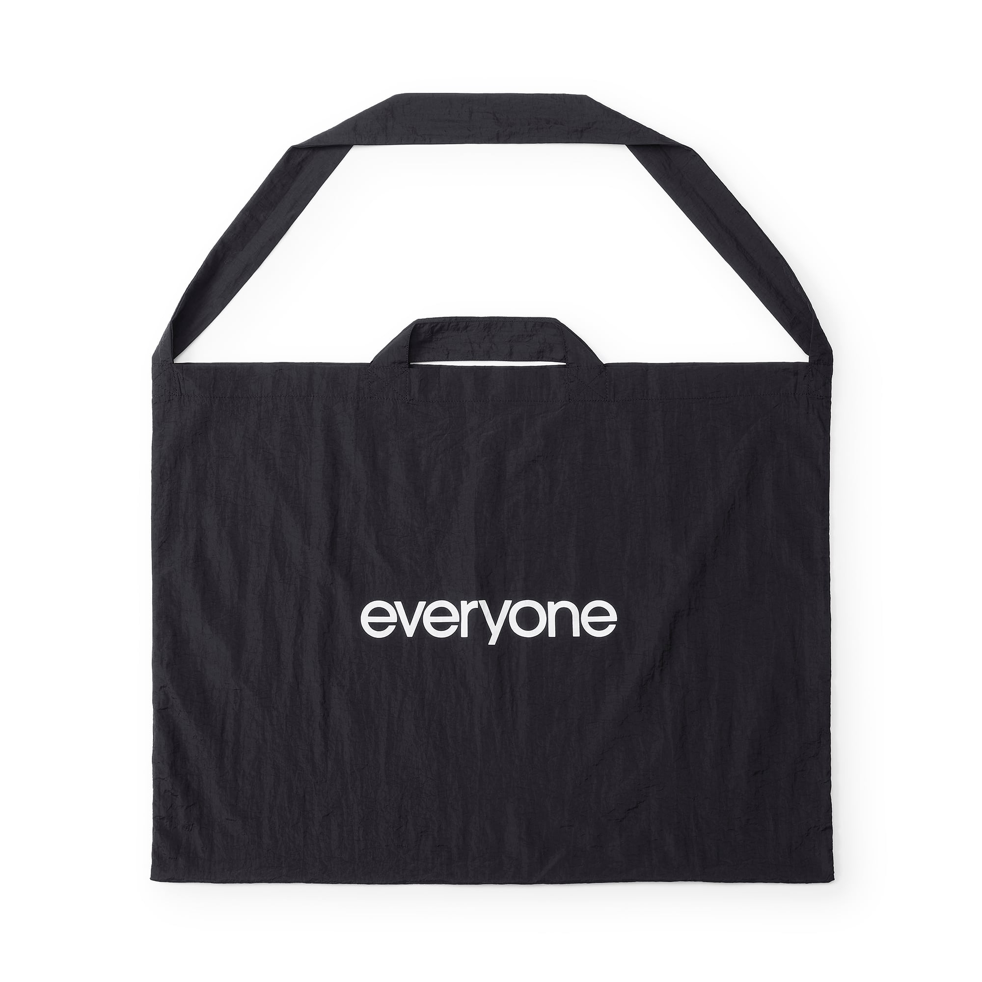 everyone nylon logo tote bag (BLUE) | everyone