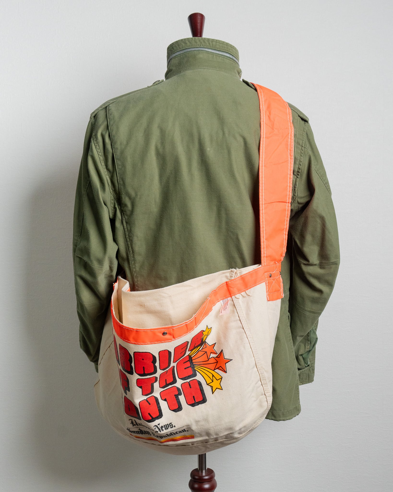 DEADSTOCK】80's Union-News Paper Bag 
