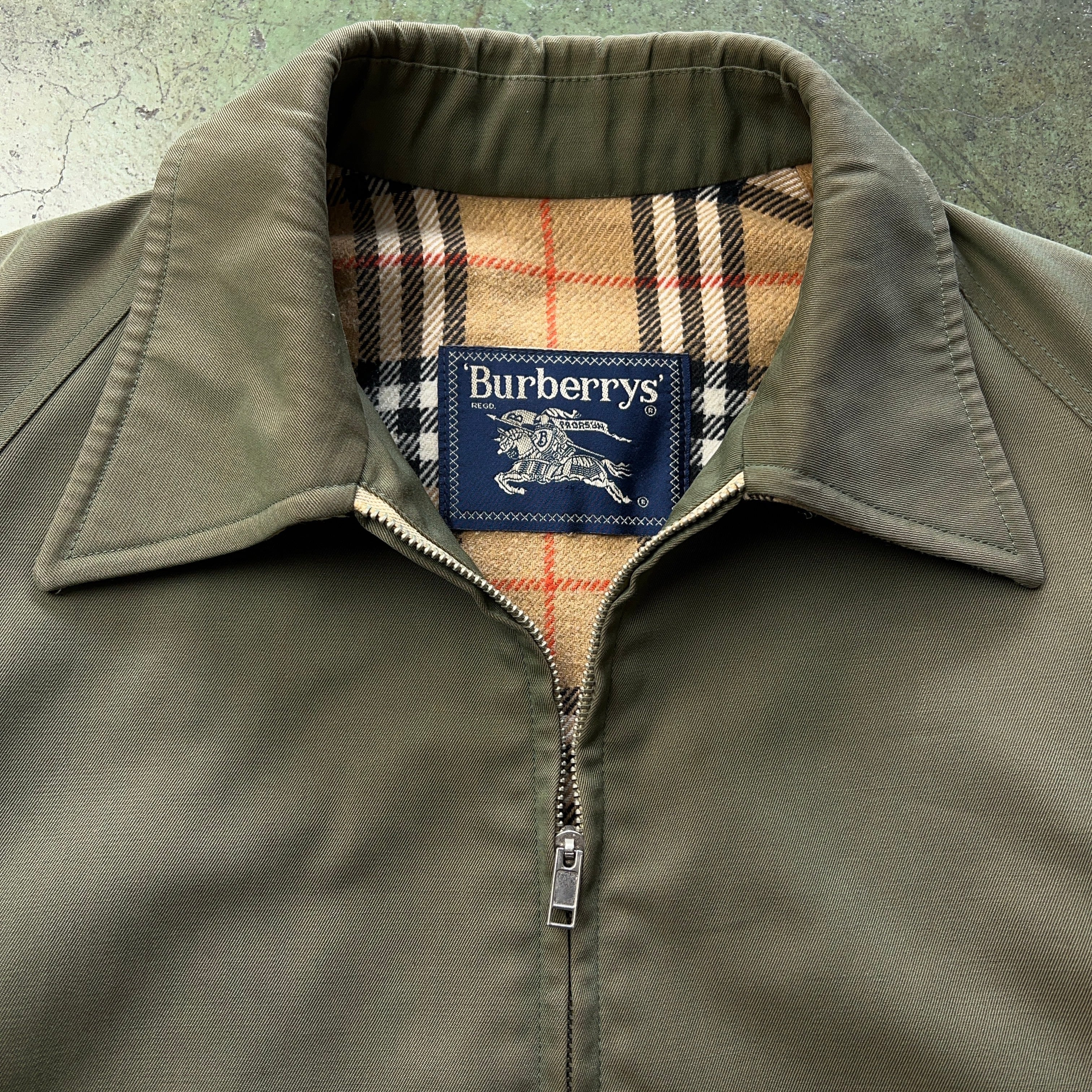 80's~90's 'Burberrys' Swing Top Blouson 80年代 90年代 バーバリー
