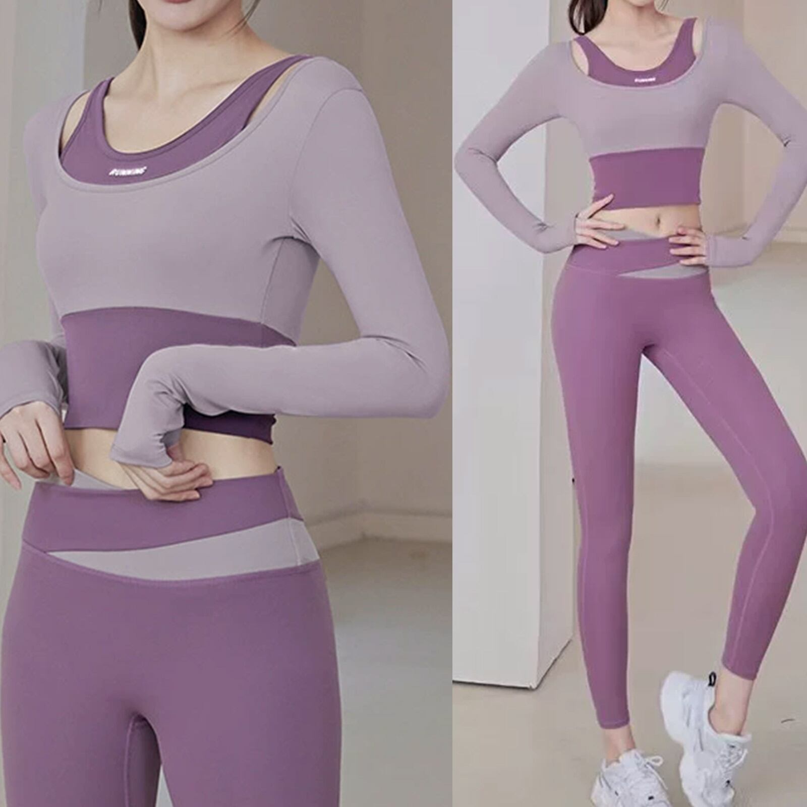 フィットネスウェア レディース カップ付きトップス 春夏 秋冬 春 夏