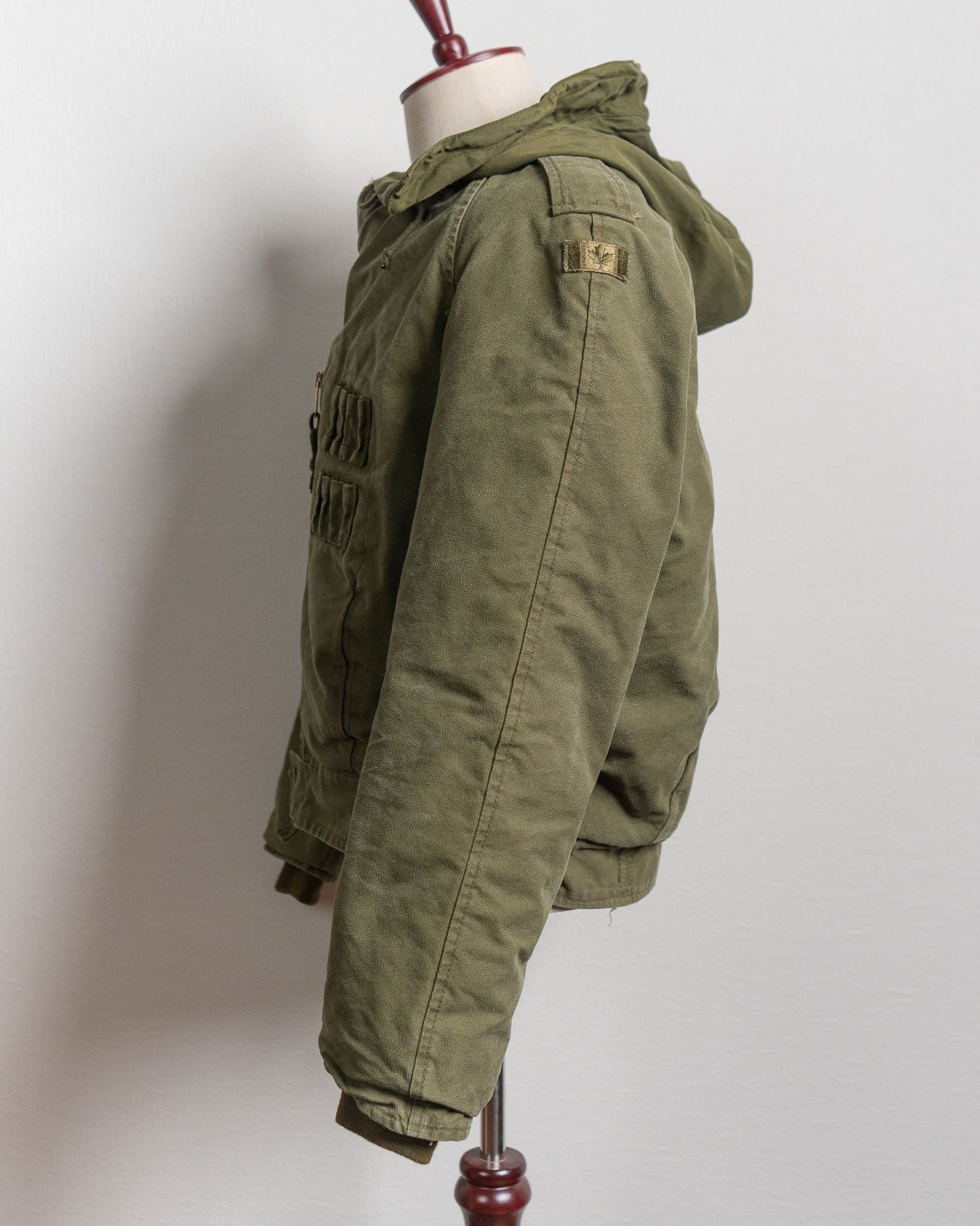 USED】Canadian Army Combat Vehicle Crewman Jacket 実物 カナダ軍