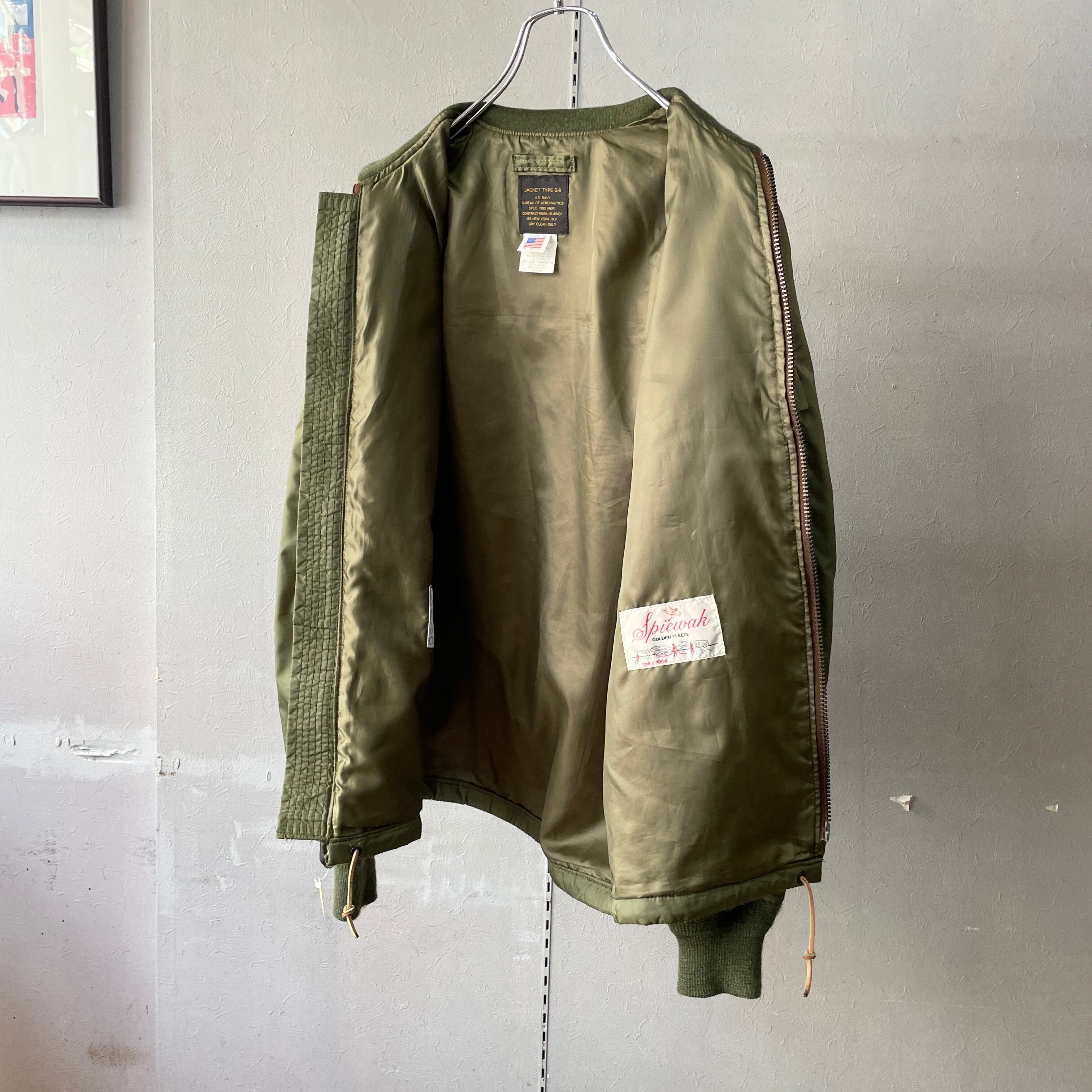 90s スピワック g-8 ゴンズジャケット wep リブ無しロング USA製 M