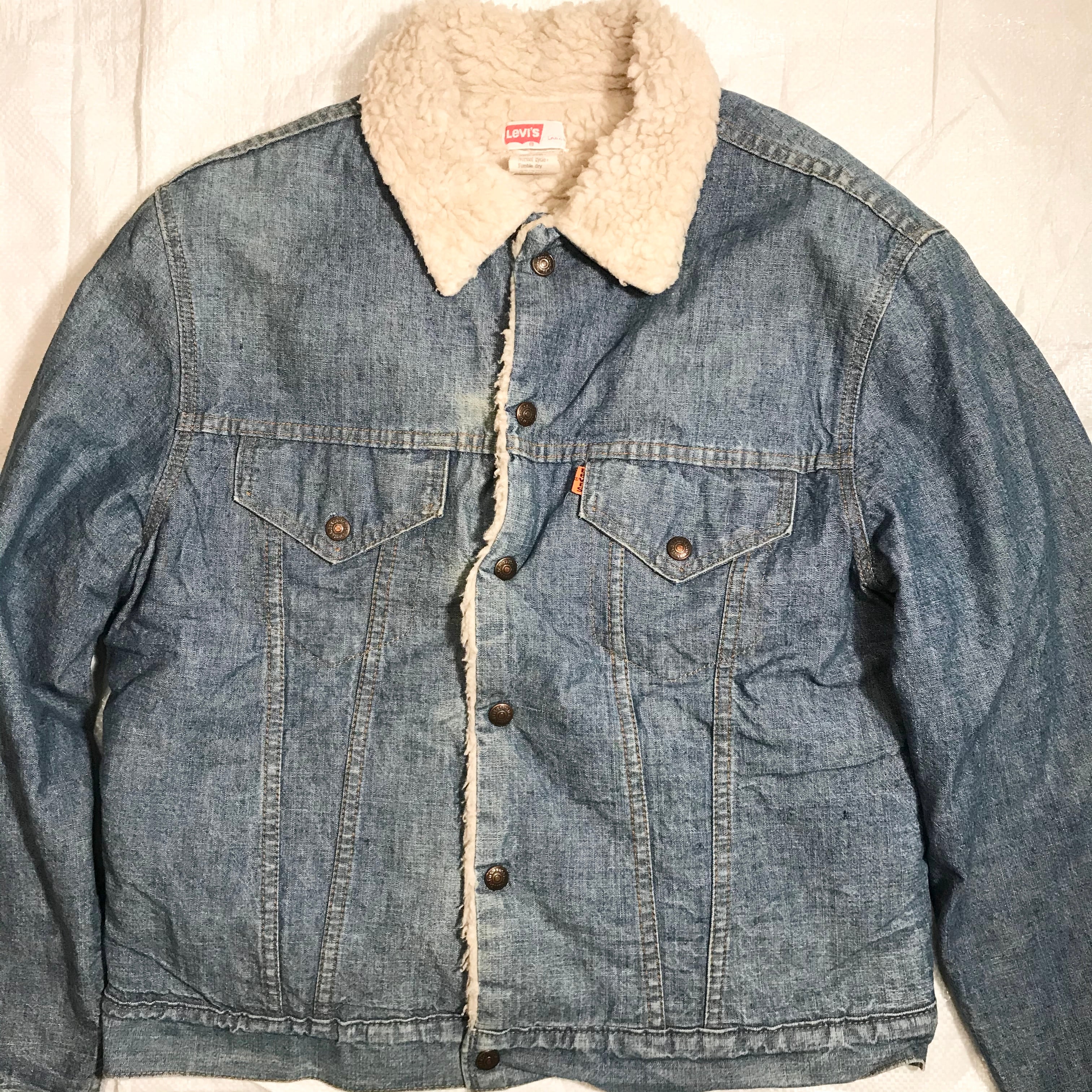 131)【Levi's】ボアデニムジャケット | 温古着新