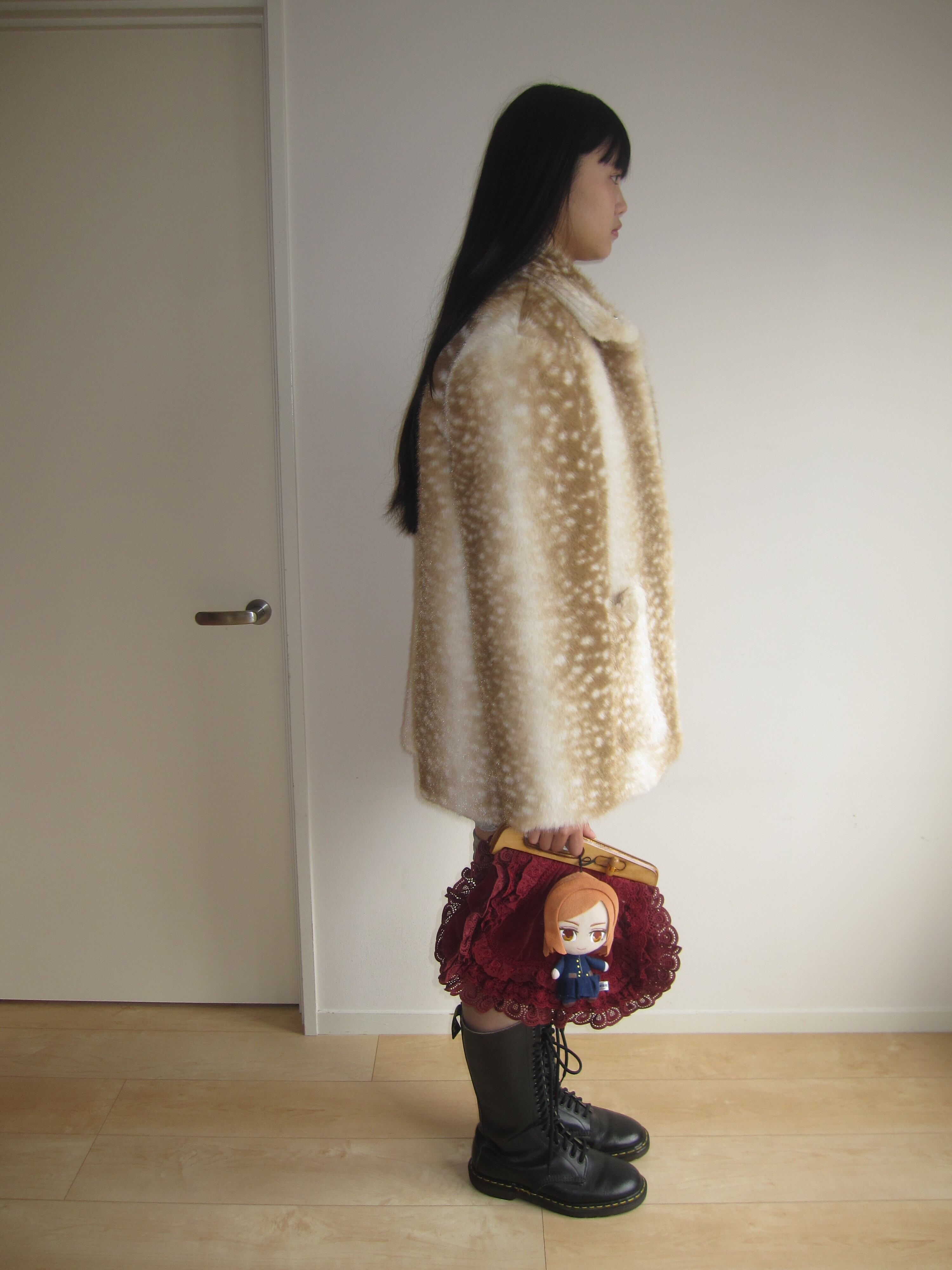 Bambi Fur Jacket beige | n.k atelier