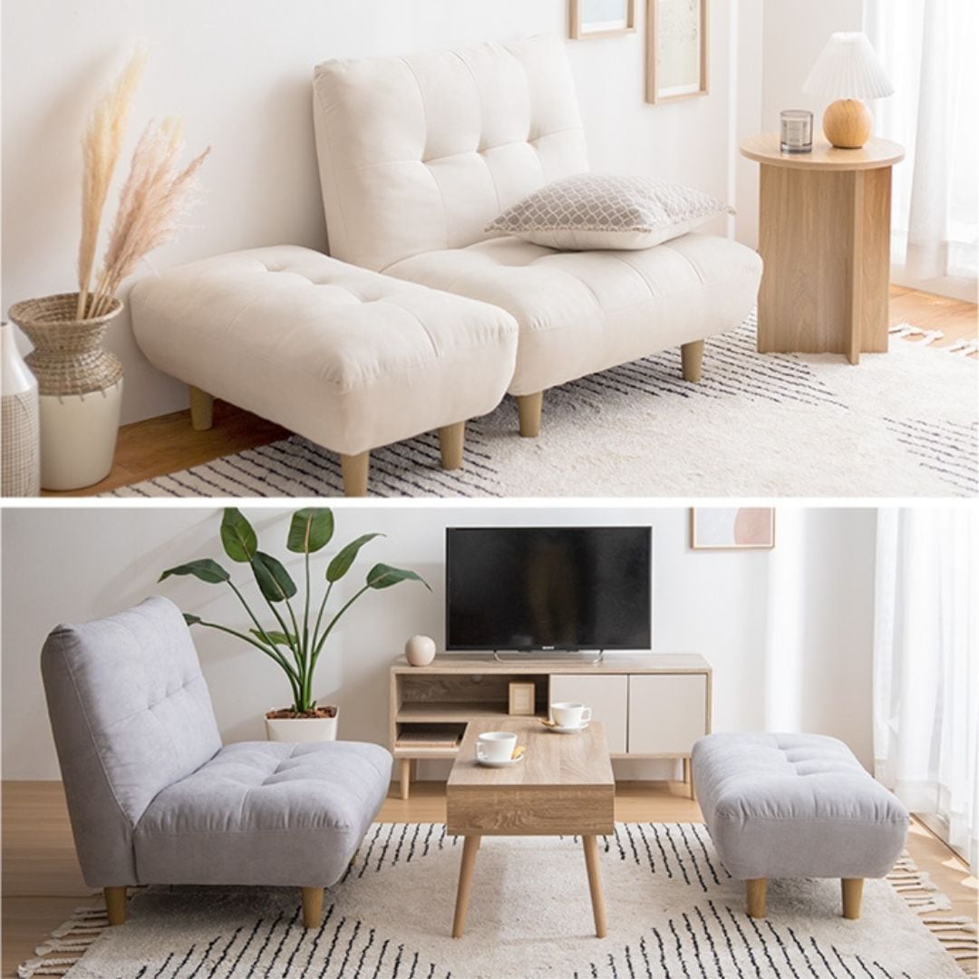 Moln オットマン付き 一人掛けソファ 高品質 ソファセット | M-CLOSET