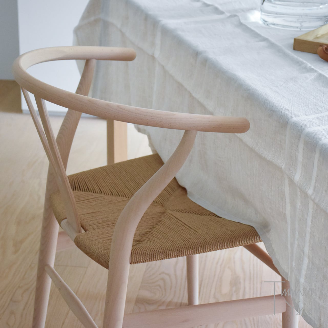 CH24（Yチェア）/ ビーチ材 ソープ仕上げ / SH43cm / CARL HANSEN