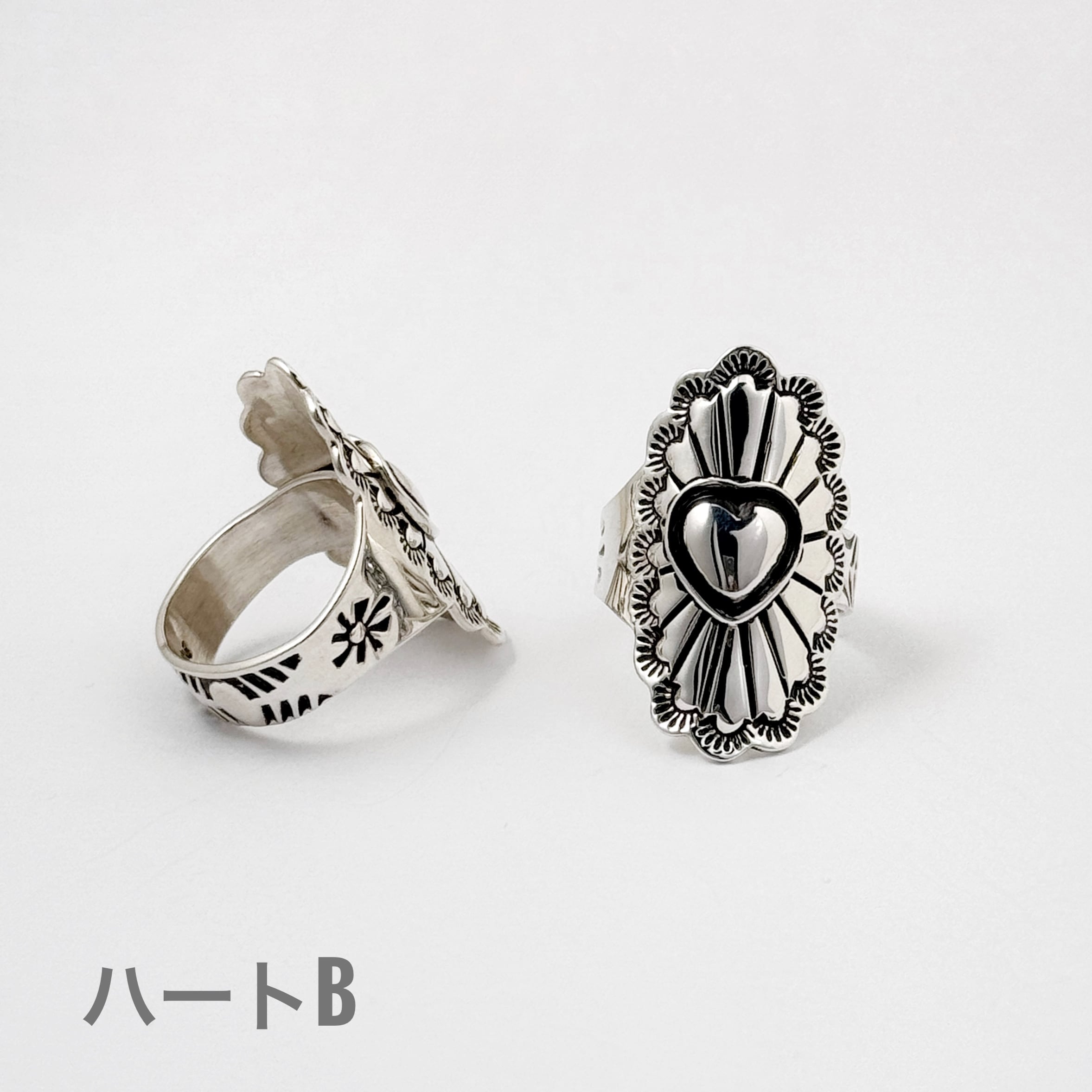 Indian Jewelry》 ナバホ フリーサイズ リング 指輪 アポロコンチョ