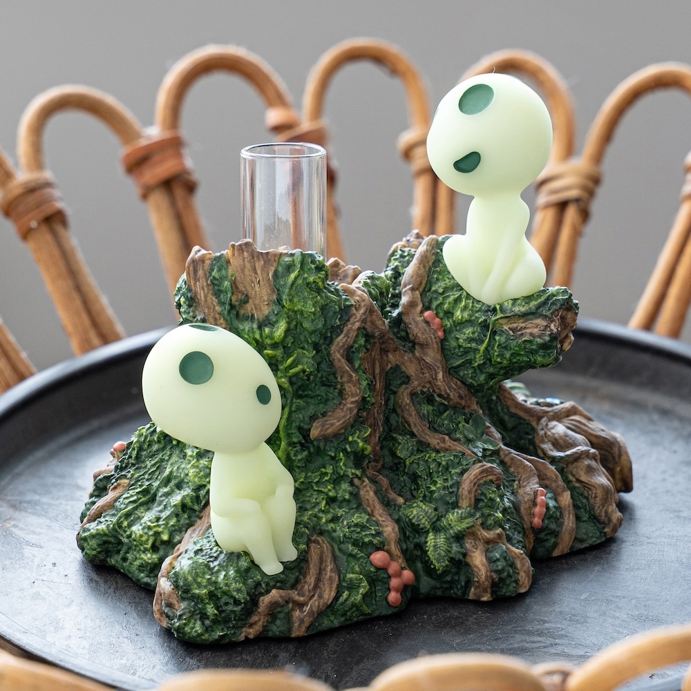 もののけ姫 一輪挿し コダマの一輪日和（3826） | すすのこ商店