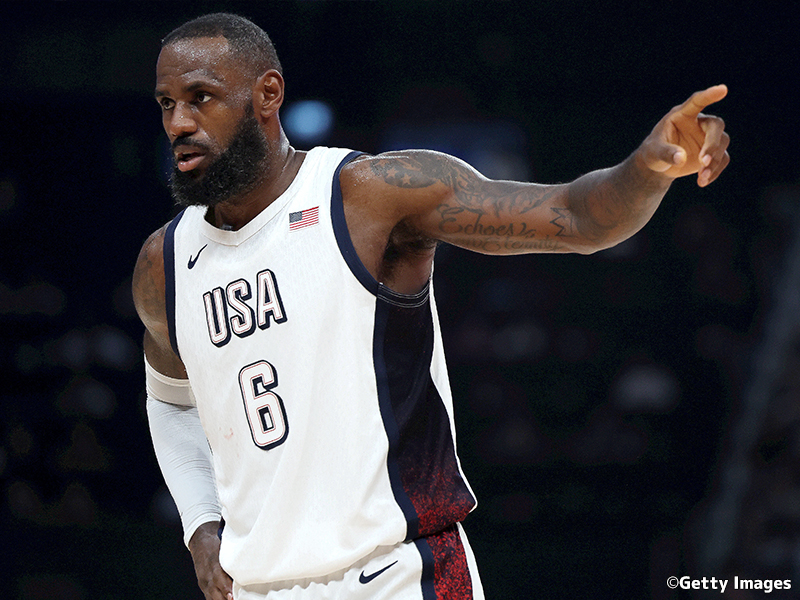 パリ五輪注目選手】レブロン・ジェームズ（アメリカ代表）「39歳にして