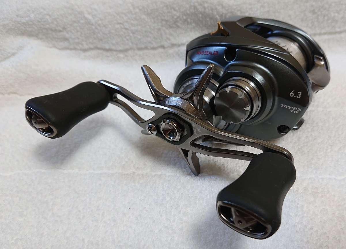 ベイトリールハンドルノブ交換 スティーズATW編 | バス釣り初心者ブログ