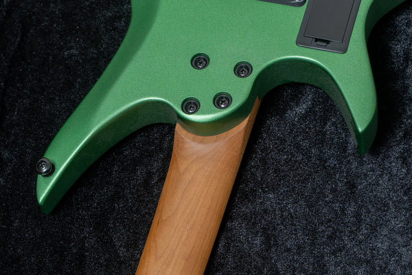 new】HEX Guitars / N500 Metallic Emerald Green – Bass Shop Geek IN Box