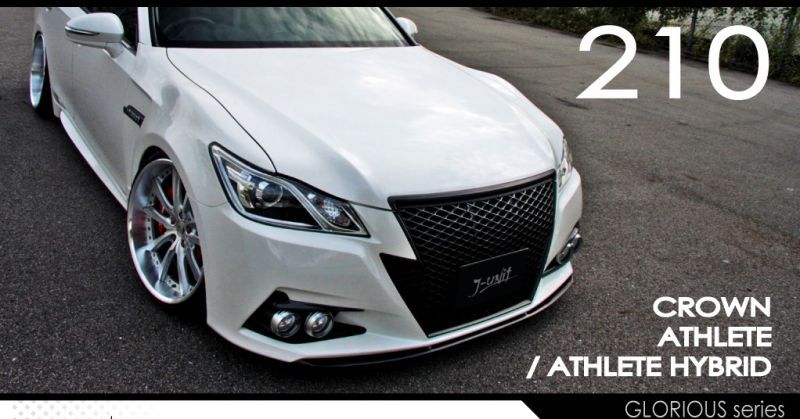 マークレスグリルパネル 塗装品 210クラウン アスリート前期 Jユニット