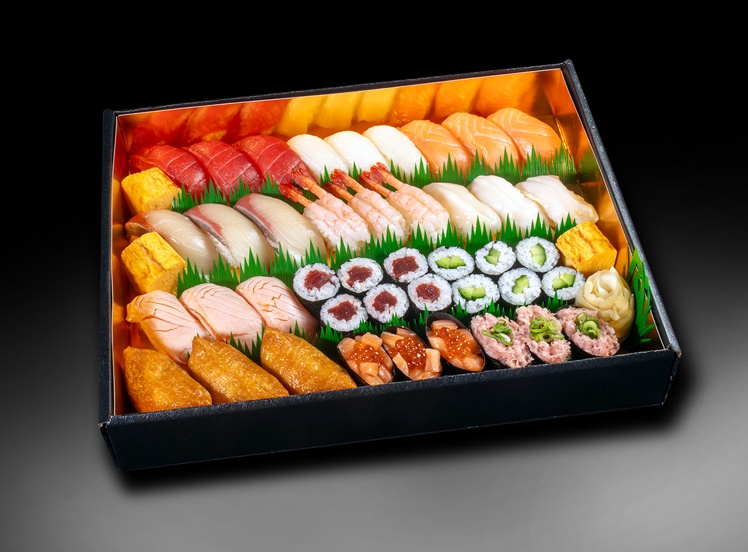 銀のさら】A770 賑(にぎわい)3人前 | お寿司の宅配・出前・デリバリー