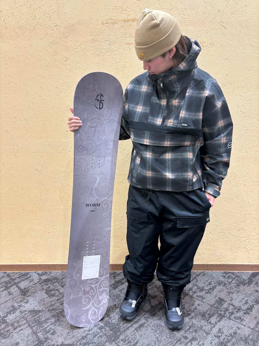 CROOJA クロージャ ワーム スノーボード 板 ユニセックス 25-26 MM B28