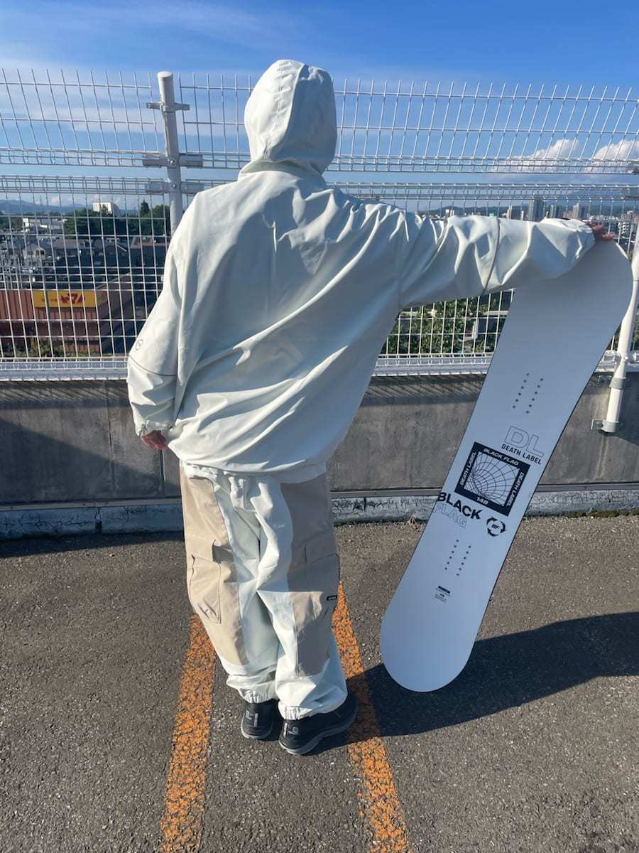 DEATH LABEL デスレーベル ブラック フラッグ ダブル ウィング