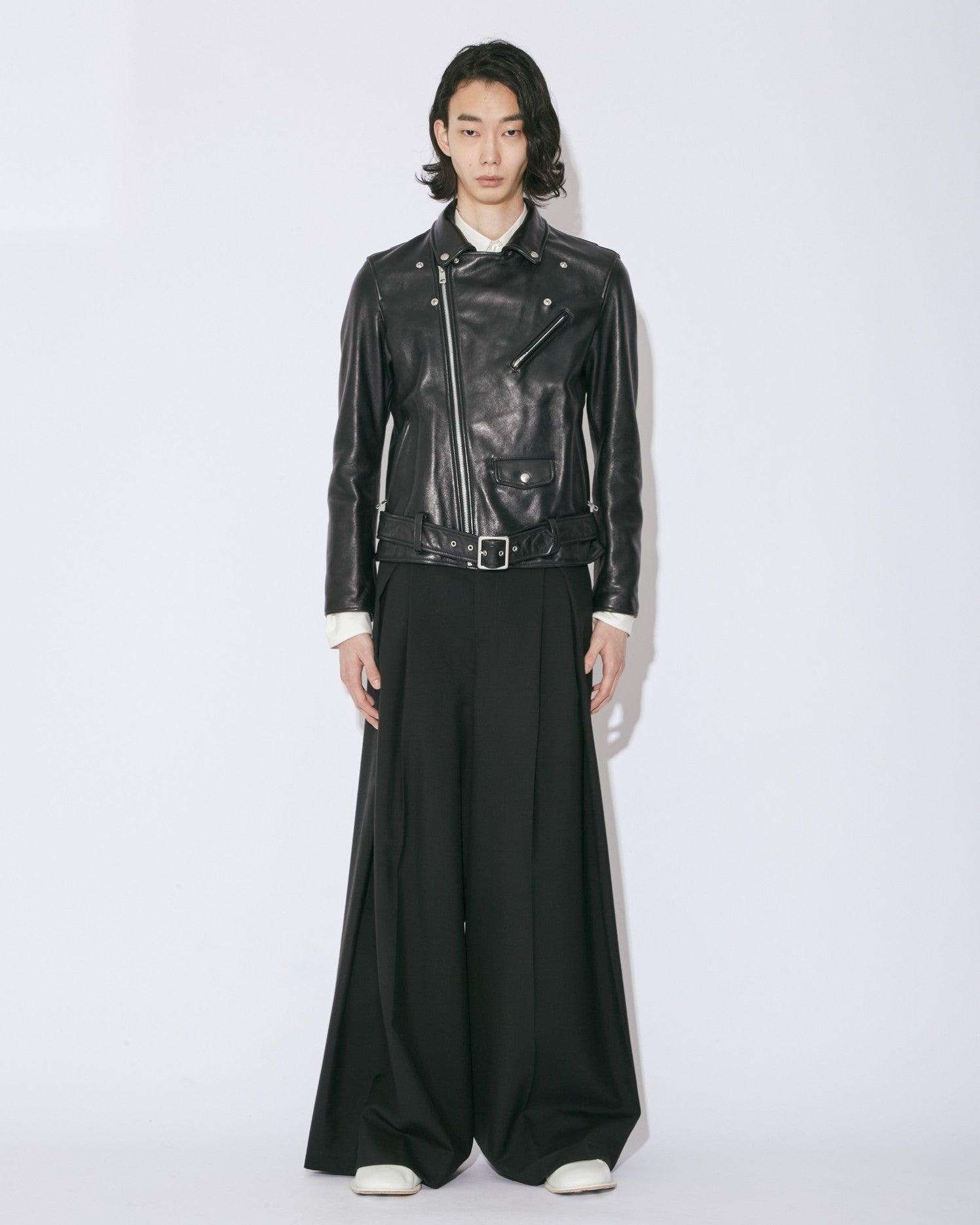 vintage leather THE /a riders jacket size170 – beautiful people