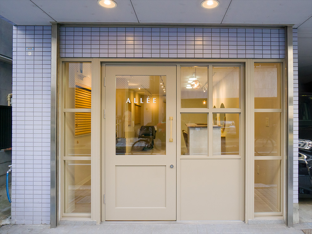 開業実績：9坪／セット2面／シャンプー1台の美容室事例 (No.23011A