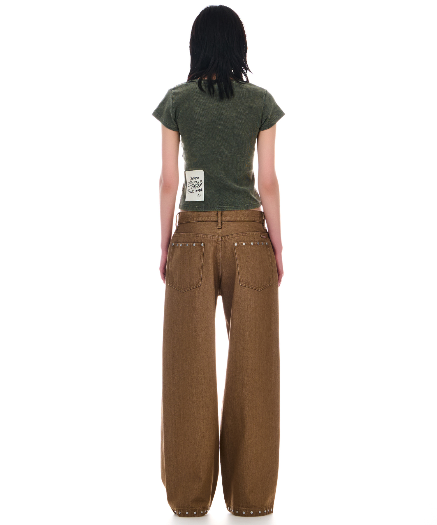 RIVET DESIGN LOOSE PANTS – BEEDEN