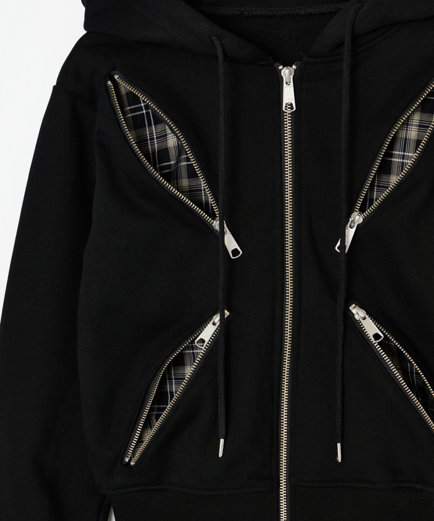 トップス BEEDEN DUALITY ZIP DESIGN HOODIE DUALITY ZIP DESIGN