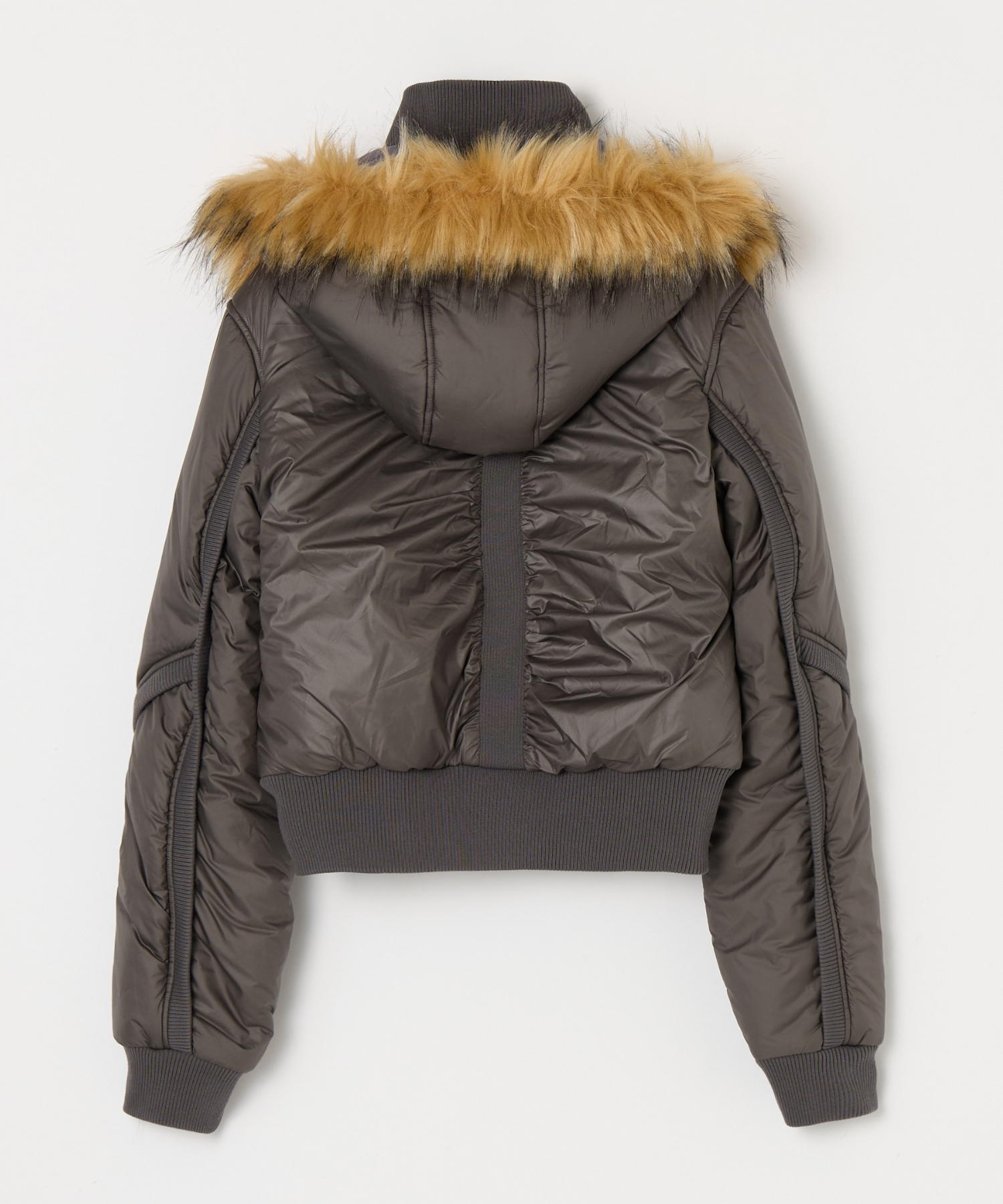 SWITCHING RIB 2WAY PUFFER JACKET – BEEDEN