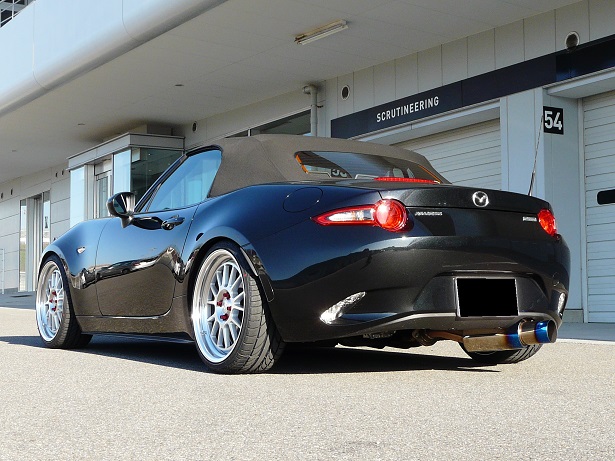 ND5RC ロードスター 中間パイプ+オールステンマフラー 砲弾 セット