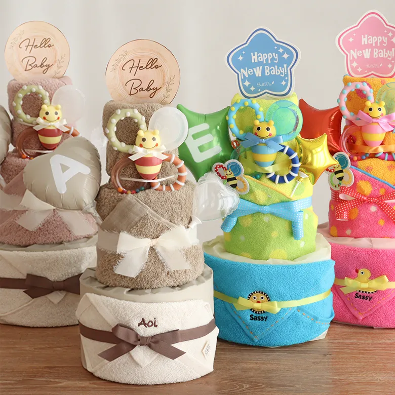 Sassy poppin' partyおむつケーキ｜ベルビーWebshop本店