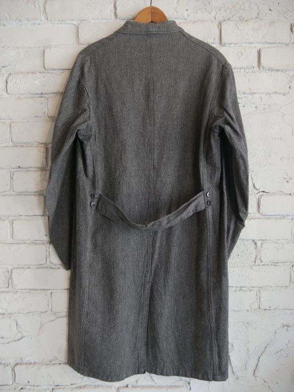 VINTAGE FRENCH WORK BLACK CHAMBRAY COAT (VETRA社製) ヴィンテージ