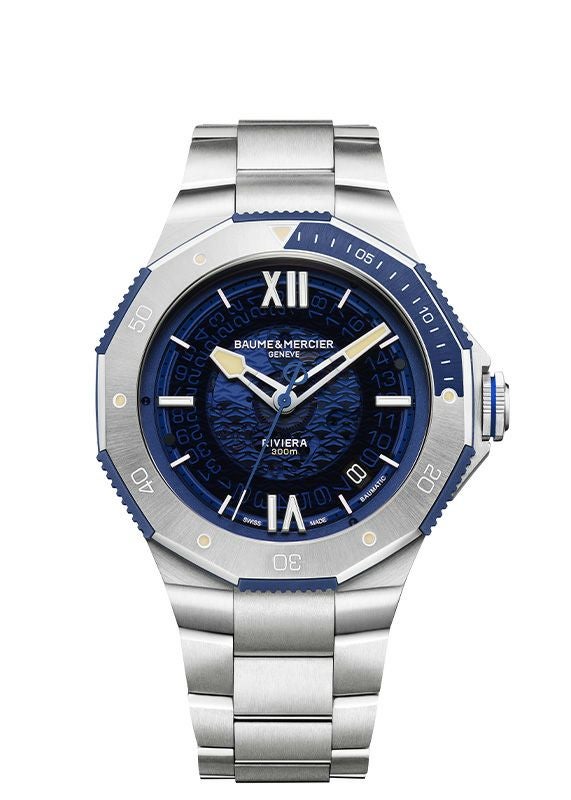 BAUME＆MERCIER Riviera Azure 300M 10716 ボーム＆メルシエ リビエラ