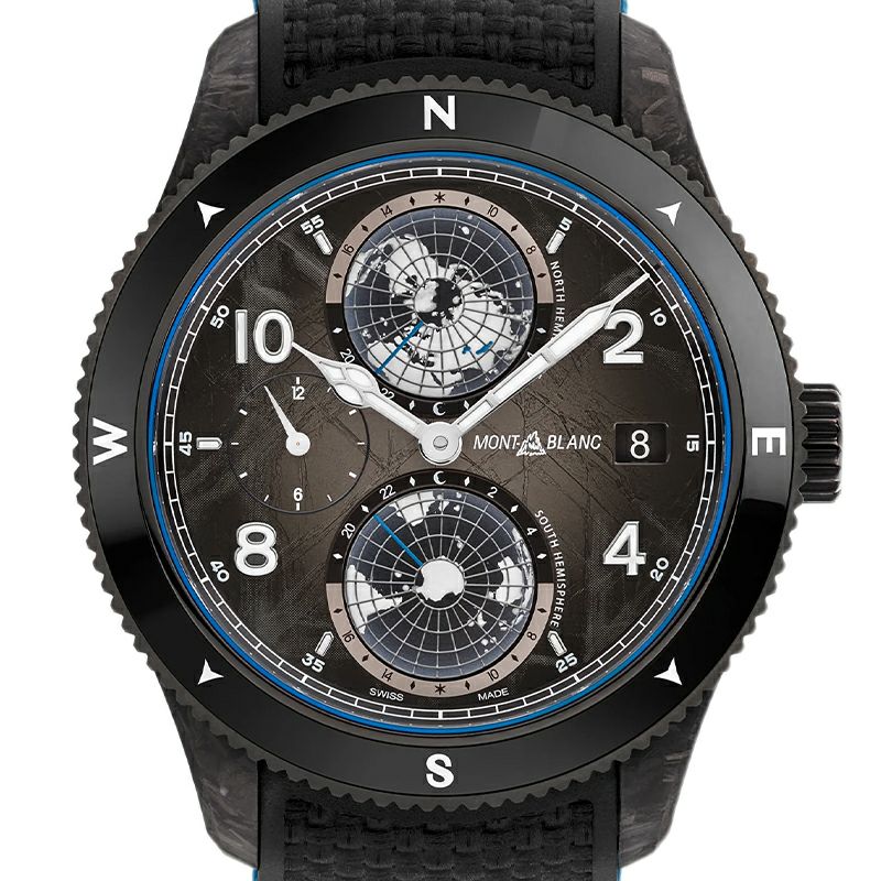 MONTBLANC 1858 GEOSPHERE CARBO? 0 O XYGEN LIMITED EDITION - 1969