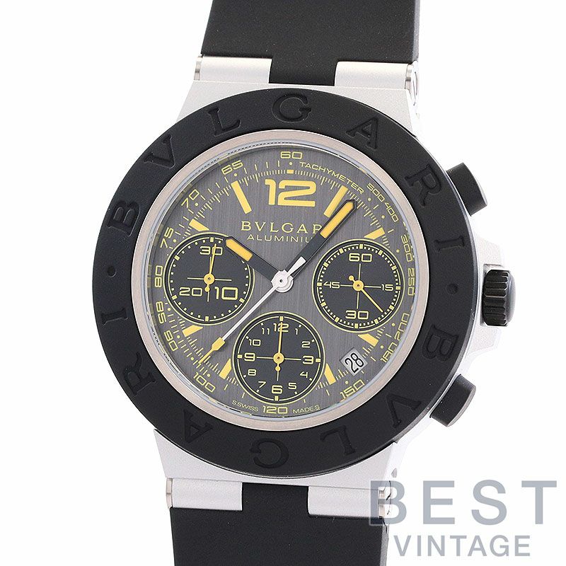 中古】BVLGARI BVLGARI ALUMINUM CHRONOGRAPH VISION GRAN TURISMO