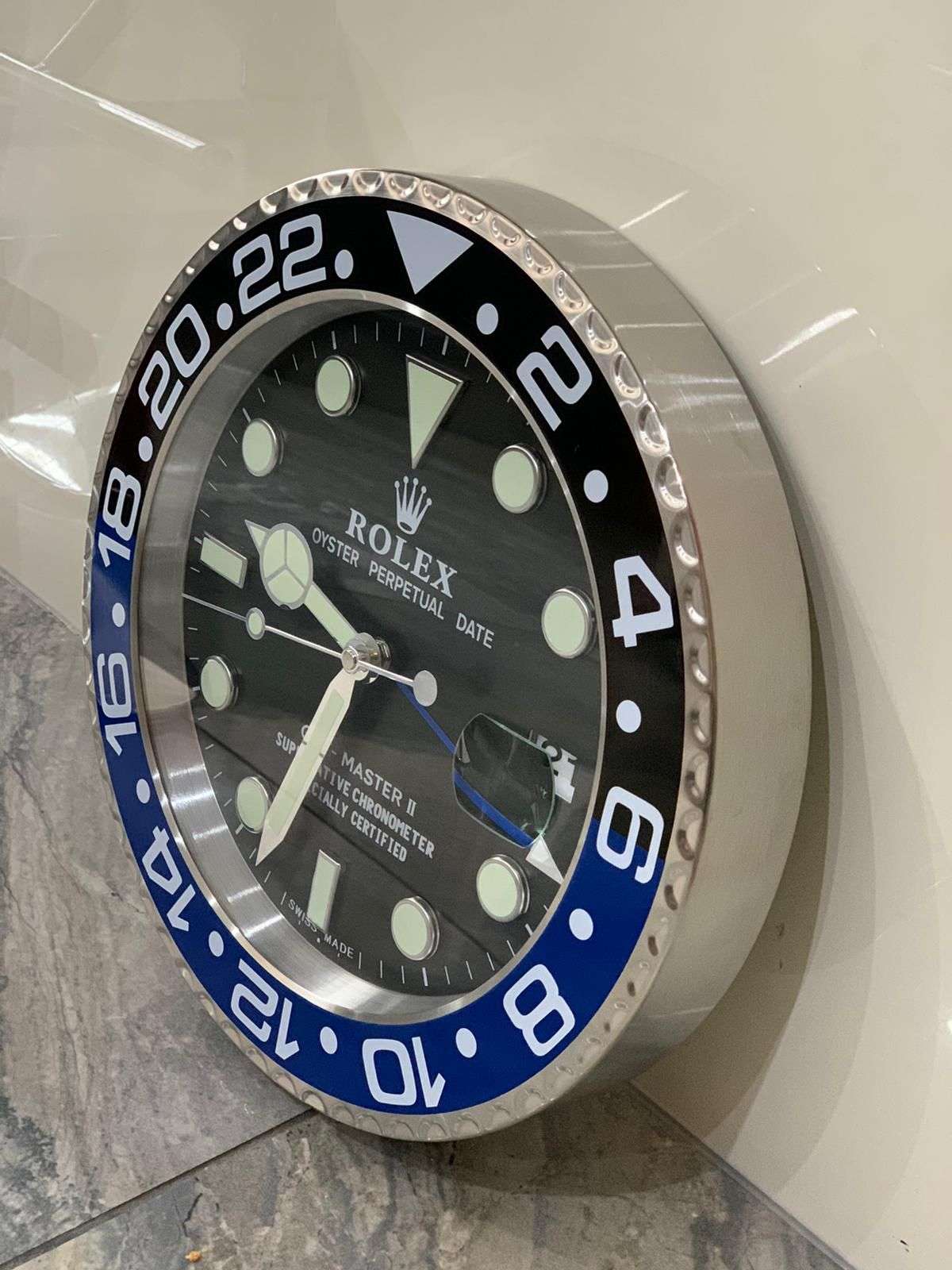 ロレックス GMTマスター II スタイル – dealer display 壁掛け時計