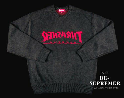 Supreme シュプリーム 21FW Thrasher Sweater スラッシャーセーター