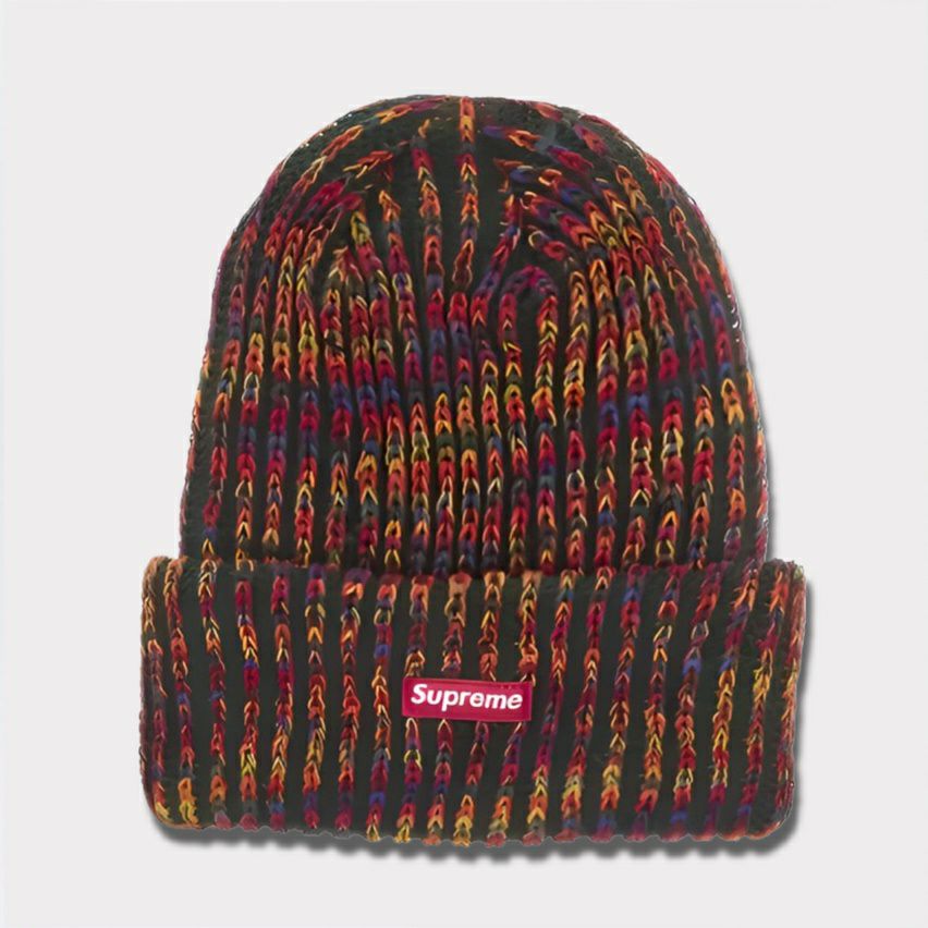 Supreme シュプリーム 2024AW Rainbow Loose Gauge Beanieレインボー