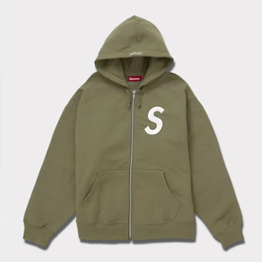 Supreme シュプリーム 2024AW S Logo Zip Up Hooded Sweatshirt Sロゴ
