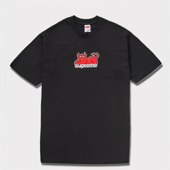Supreme シュプリーム 2024SS Toy Machine Devil Cat Tee トイマシーン